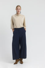 Load image into Gallery viewer, MING High-waisted flared wide-leg statement trousers