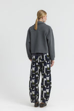 Load image into Gallery viewer, CLARKE Geometric print elasticated trousers