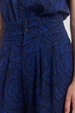 Load image into Gallery viewer, DAMAR Fluid abstract floral wide-leg trousers