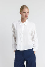 Load image into Gallery viewer, TEEGAN Relaxed modal shirt with dropped shoulders