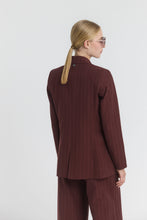 Load image into Gallery viewer, BONNEL Tailored pinstripe herringbone blazer