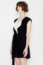 Load image into Gallery viewer, Stracciatella Playsuit Black