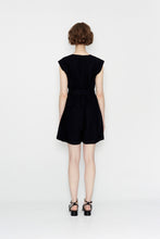 Load image into Gallery viewer, Stracciatella Playsuit Black