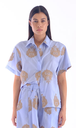 NIKA SHIRT FLOWERS