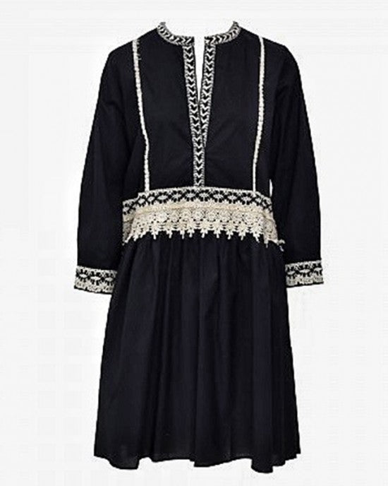 Iokasti Black Midi Dress by DEVOTION