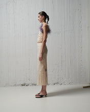 Load image into Gallery viewer, MIDI SKIRT (IVORY)