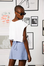 Load image into Gallery viewer, SHOT MERILYNS WRAP SKIRT CIEL