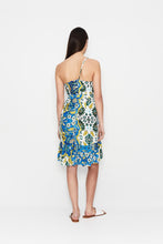 Load image into Gallery viewer, FLORAL TREASURE ONE SHOULDER MINI DRESS